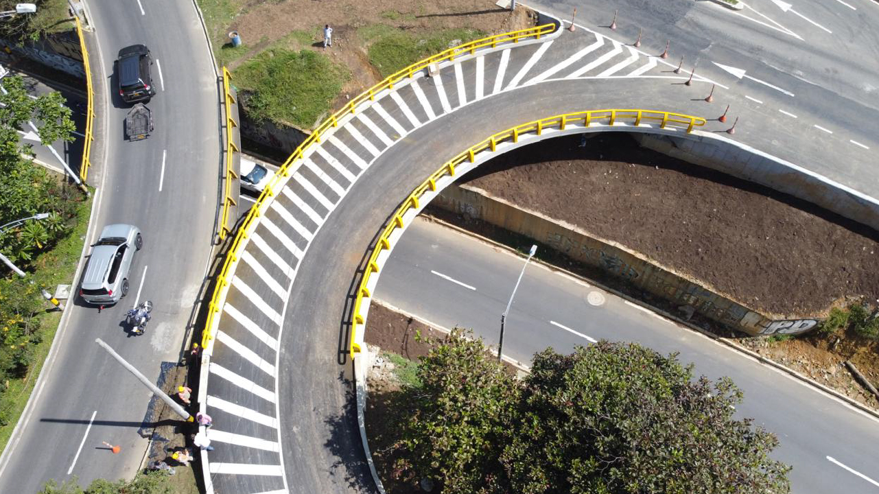 Segunda calzada Avenida 34 Medellín