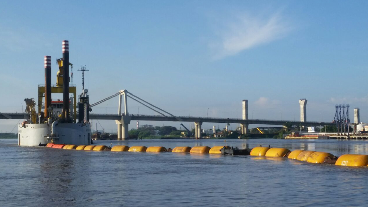 Dragado canal de acceso Puerto de Barranquilla